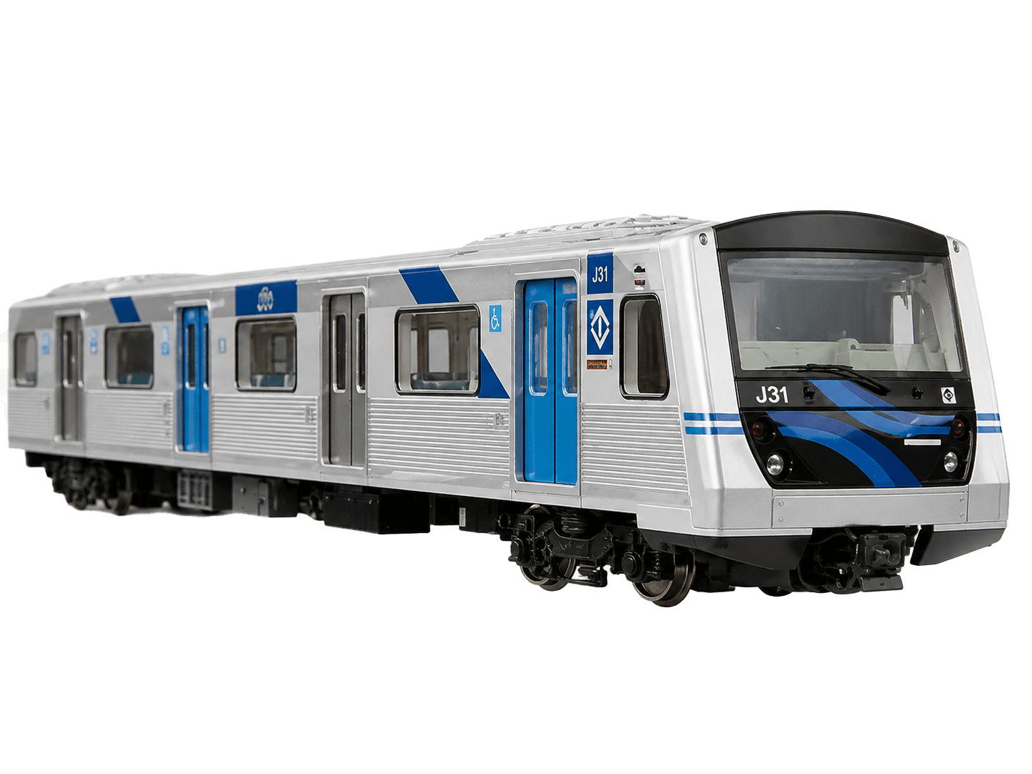 Maquete funcional do Metrô de SP